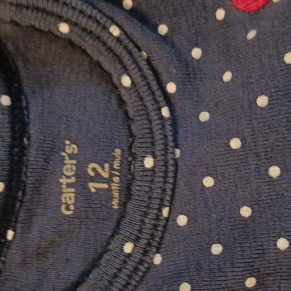 Carter's 12 months dress with onesie attached - Picture 5 of 7